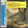 LP MENDELSSOHN - LIEDER OHNE WORTE