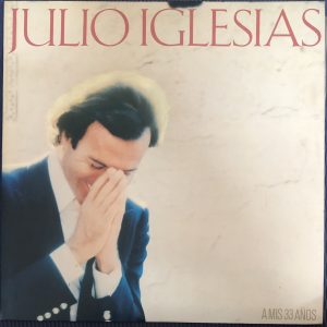 LP JULIO IGLESIAS - A MIS 33 ANOS