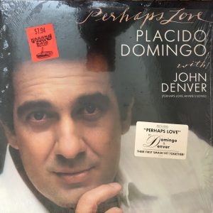 LP PLACIDO DOMINGO with JOHN DENVER - PERHAPS LOVE