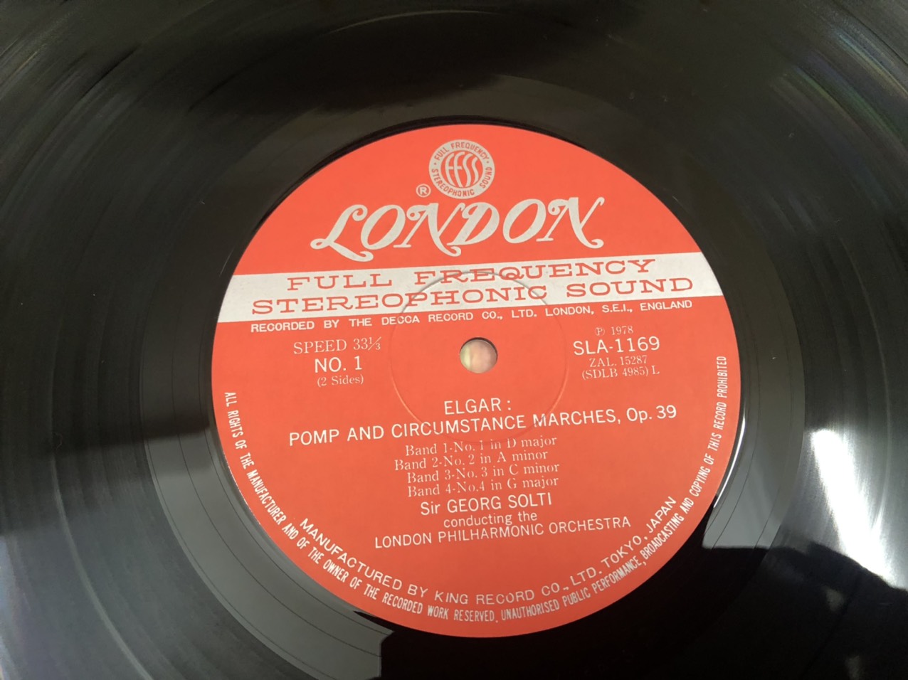 LP ELGAL - POMP AND CIRCUMSTANCE MARCHES, OP.39 — HP AUDIO