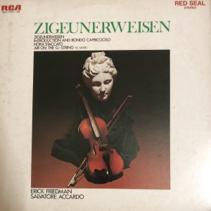 LP ZIGEUNERWEISEN - INTRODUTION AND RONDO CAPRICCIOSO, HORA STACCATO, AIR ON THE G-STRING