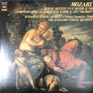 MOZART - STRING QIUNTET IN G MINOR, K.516, STRING QUARTET NO.17 IN B FLAT MAJOR, K.458 "THE HUNT"