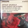 LP SAINT-SAENS - VIOLIN CONCERTO NO.3 IN B MINOR, OP.61 & VIEUXTEMPS - VIOLIN CONCERTO NO.5 IN A MINOR OP.37  Violin ARTHUR GRUMIAUX Nhạc trưởng MANUEL ROSENTHAL