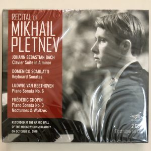 CD RECITAL OF MIKHAIL PLETNEV
