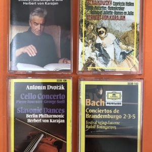 BĂNG CASSETTE GỐC NHẠC CỔ ĐIỂN - TCHAIKOVSKY, MOZART, DVORAK & BACH