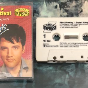 BĂNG CASSETTE GỐC - ELVIS PRESLEY - SWEET SONGS