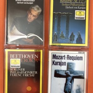 BĂNG CASSETTE GỐC NHẠC CỔ ĐIỂN - MOZART, BEETHOVEN & BACH Made in England