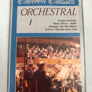 BĂNG CASSETTE - CHEVRON CLASSICS ORCHESTRAL Hòa tấu: Moon river, Ebb tide, The blue Danube,... Made in England, Chevron