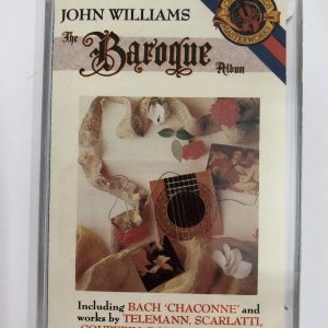 BĂNG CASSETTE - JOHN WILLIAMS - BAROGUE ALBUM  Telemann, Scarlatti, Bach, Couperin, Roncalli, Weiss