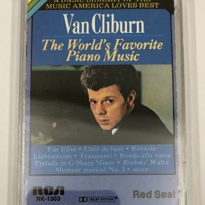 BĂNG CASSETTE - VAN CLIBURN - THE WORLD'S FAVORITE PIANO MUSIC Những bản nhạc Piano được yêu thích nhất: For Elise, Clair de lune,