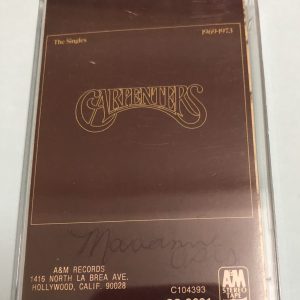 BĂNG CASSETTE - CARPENTERS - THE SINGLES 1969 - 1973