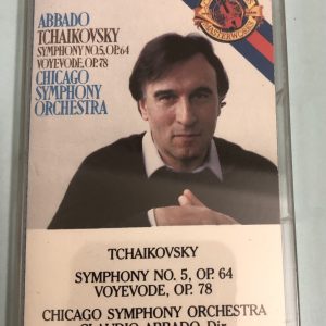 BĂNG CASSETTE - TCHAIKOVSKY - SYMPHONY NO.5 OP.64 & VOYEVODE OP.78 Nhạc trưởng CLAUDIO ABBADO