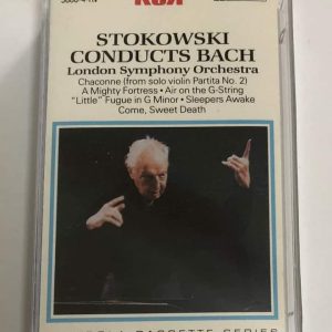 BĂNG CASSETTE - STOKOWSKI CONDUCTS BACH