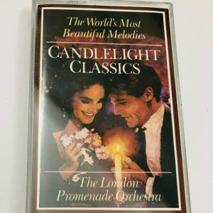 BĂNG CASSETTE - THE WORLD'S MOST BEAUTIFUL MELODIES - CANDLELIGHT CLASSICS Nhạc trưởng ERIC HAMMERSTEIN