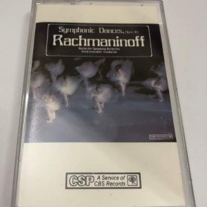 BĂNG CASSETTE - RACHMANINOV - SYMPHONIC DANCES OP.45 Nhạc trưởng ERICH LEINSDORF