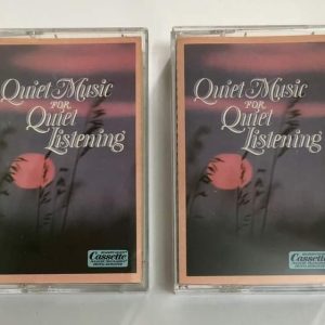 BĂNG CASSETTE - QUIET MUSIC FOR QUIET LISTENING Vol.1 & 2  Băng Mỹ