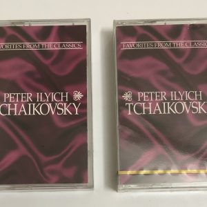 BĂNG CASSETTE - TCHAIKOVSKY - THE NUTCRACKER SUITE, SWAN LAKE SUITE & ROMEO AND JULIET FANTASY OVERTURE, PIANO CONCERTO NO.1, 1812 OVERTURE,... Tape 1 & Tape 2 Nhạc trưởng Charles Gerhardt
