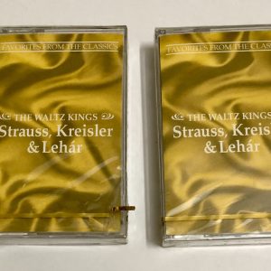 BĂNG CASSETTE - THE WALTZ KINGS - STRAUSS, KREISLER & LEHAR Băng Mỹ