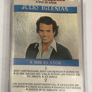 BĂNG CASSETTE - JULIO IGLESIAS - A MIS 33 ANOS Pop