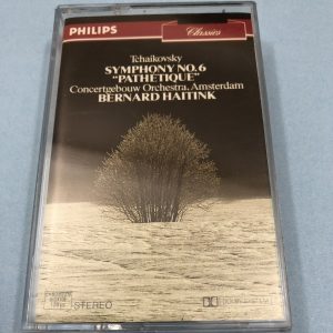 BĂNG CASSETTE - TCHAIKOVSKY - SYMPHONY NO.6 "PATHETIQUE" Nhạc trưởng BERNARD HAITINK Dàn nhạc Concertgebouw, Amsterdam