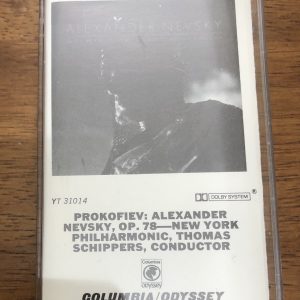 BĂNG CASSETTE - PROKOFIEV - ALEXANDER NEVSKY OP.78 Nhạc trưởng THOMAS SCHIPPERS