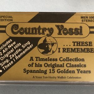 BĂNG CASSETTE - COUNTRY YOSSI -THESE I REMEMBER Nhạc Country Băng Mỹ
