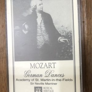 BĂNG CASSETTE - MOZART - GERMAN DANCES Nhạc trưởng Sir Neville Marriner
