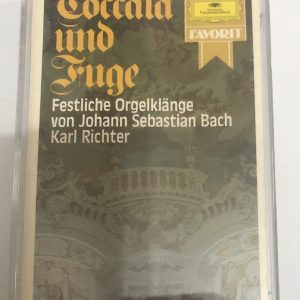 BĂNG CASSETTE - BACH -  TOCCATA AND FUGE Organ KARL RICHTER