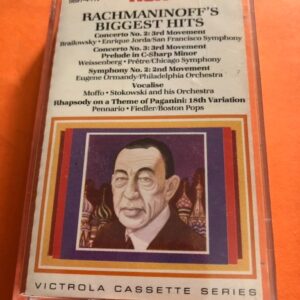 BĂNG CASSETTE - RACHMANINOFF'S BIGGEST HITS Concerto no.2