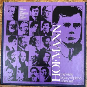 BĂNG CỐI GỐC - THE WELTE LEGACY OF PIANO TREASURES - JOSEF HOFMANN