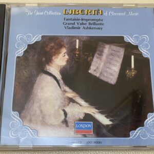 CD CHOPIN - FANTAISIE-IMPROMPTU & GRAND VALSE BRILLANTE Pianist VLADIMIR ASHKENASY