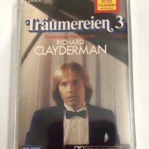 BĂNG CASSETTE - RICHARD CLAYDERMAN - TRAUMEREIEN 3