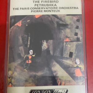 BĂNG CASSETTE - STRANVINSKY - THE FIREBIRD & PETRUSHKA Nhạc trưởng PIERRE MONTEUX Dàn nhạc giao hưởng Paris