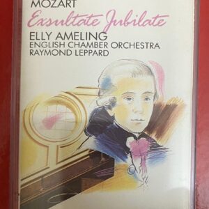 BĂNG CASSETTE - MOZART - EXSULTATE JUBILATE  Soprano Elly Ameling  English Chamber Orchestra  Nhạc trưởng Raymond Leppard