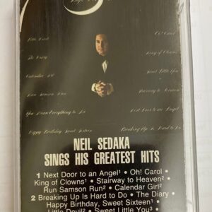 BĂNG CASSETTE - NEIL SEDAKA - Sings His Greatest Hits