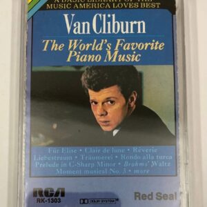 BĂNG CASSETTE - VAN CLIBURN - THE WORLD'S FAVORITE PIANO MUSIC
