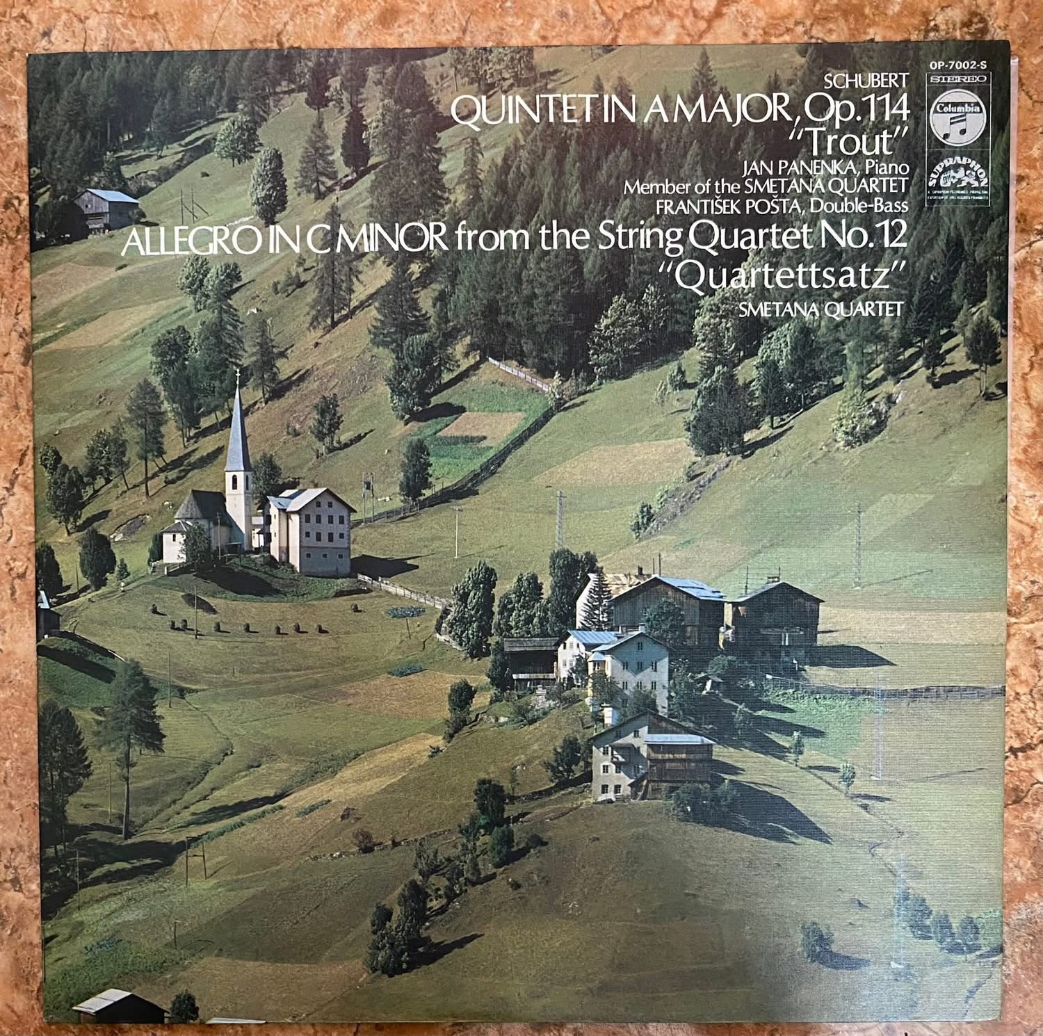 ĐĨA THAN - Schubert: Quintet in A Major “Trout”, Op.114 & Allegro in C minor from String Quartet No.12 “Quartettsatz”  Jan Panenka (piano)