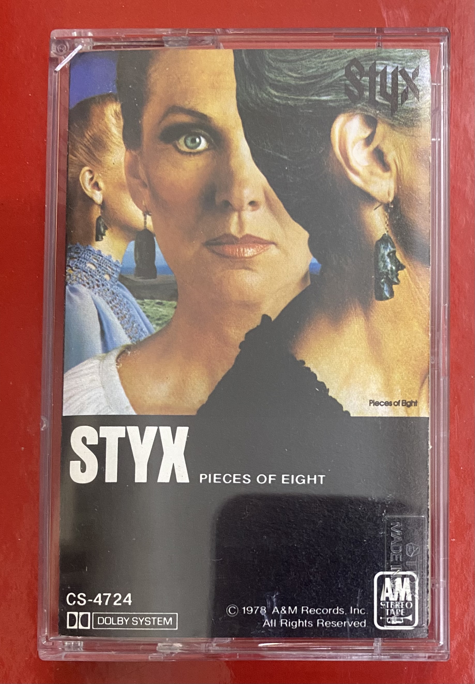 BĂNG CASSETTE - STYX - Pieces of Eight