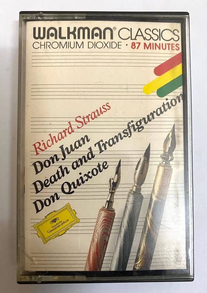 BĂNG CASSETTE CrO2 - RICHARD STRAUSS - Don Juan - Death and Transfiguration - Don Quixote