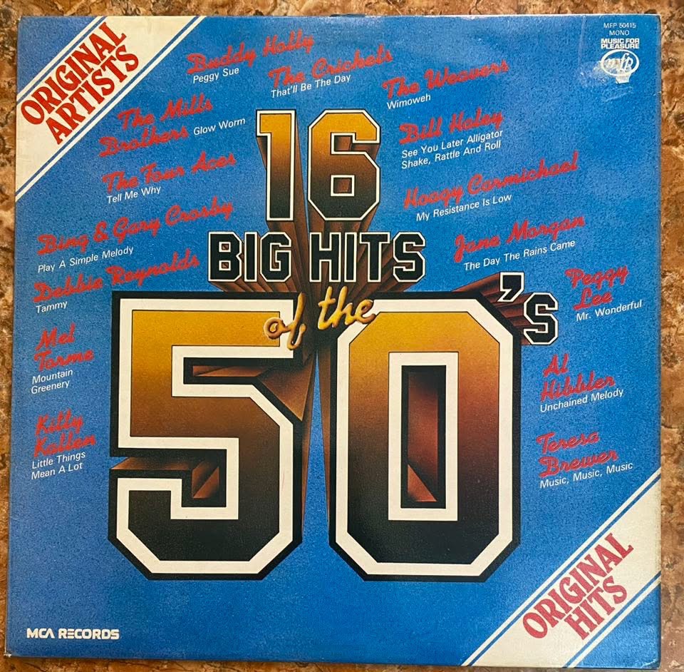 ĐĨA THAN - 16 Big Hits of the 50’s