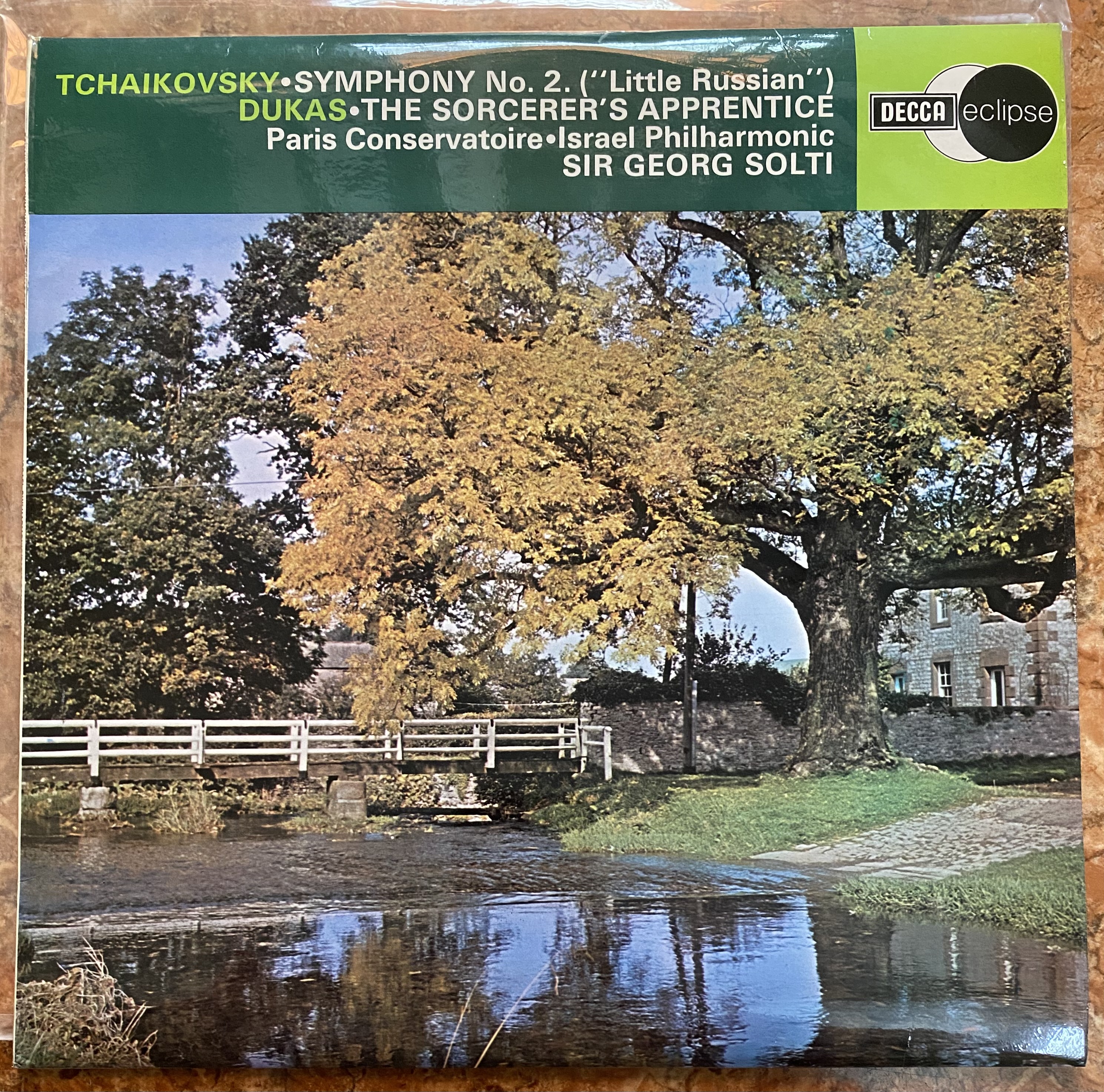 ĐĨA THAN - TCHAIKOVSKY - Symphony No. 2 ‘Little Russian’” & DUKAS “The Sorcerer’s Apprentice”   Nhạc trưởng Sir Georg Solti