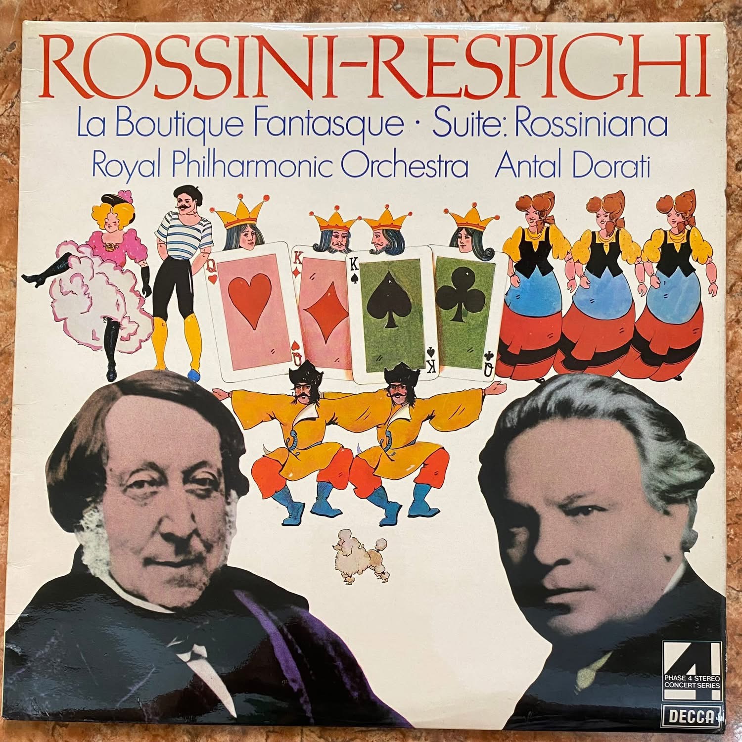 ĐIÃ THAN - Rossini–Respighi - La Boutique Fantasque &?Suite Rossiniana  Nhạc trưởng Antal Dorati Dàn nhạc giao hưởng Royal