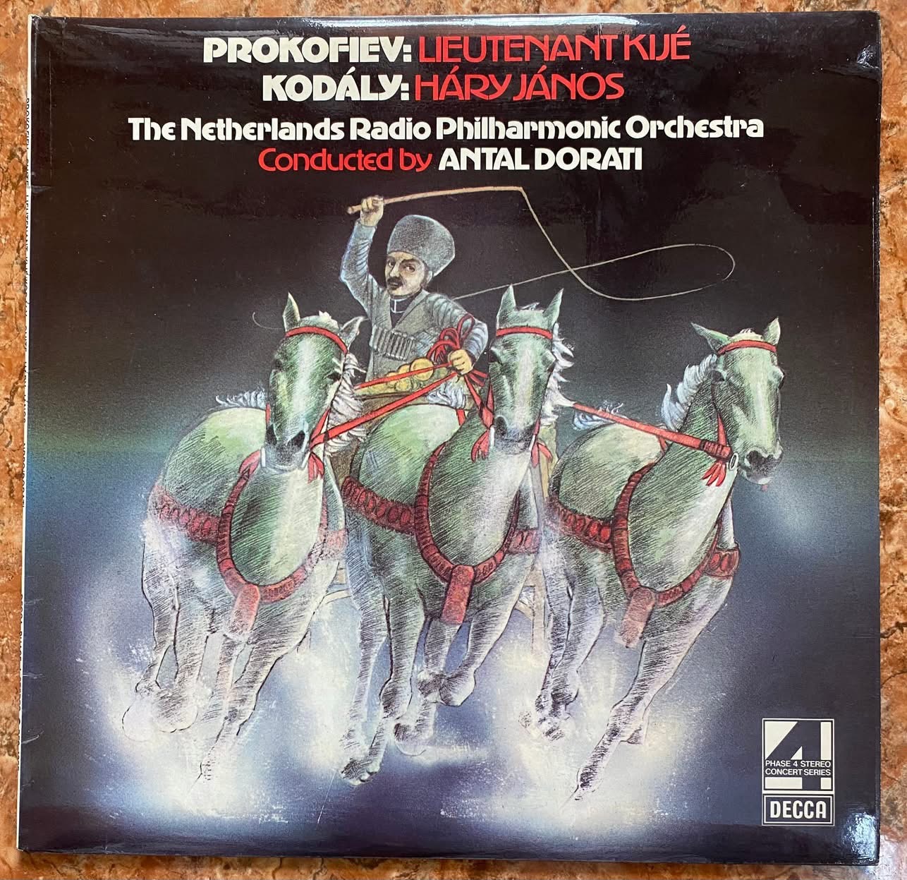 ĐĨA THAN - Prokofiev – Suite “Lieutenant Kijé” & Kodály – Suite “Háry János”   Nhạc trưởng Antal Doráti Dàn nhạc giao hưởng Netherlands Radio