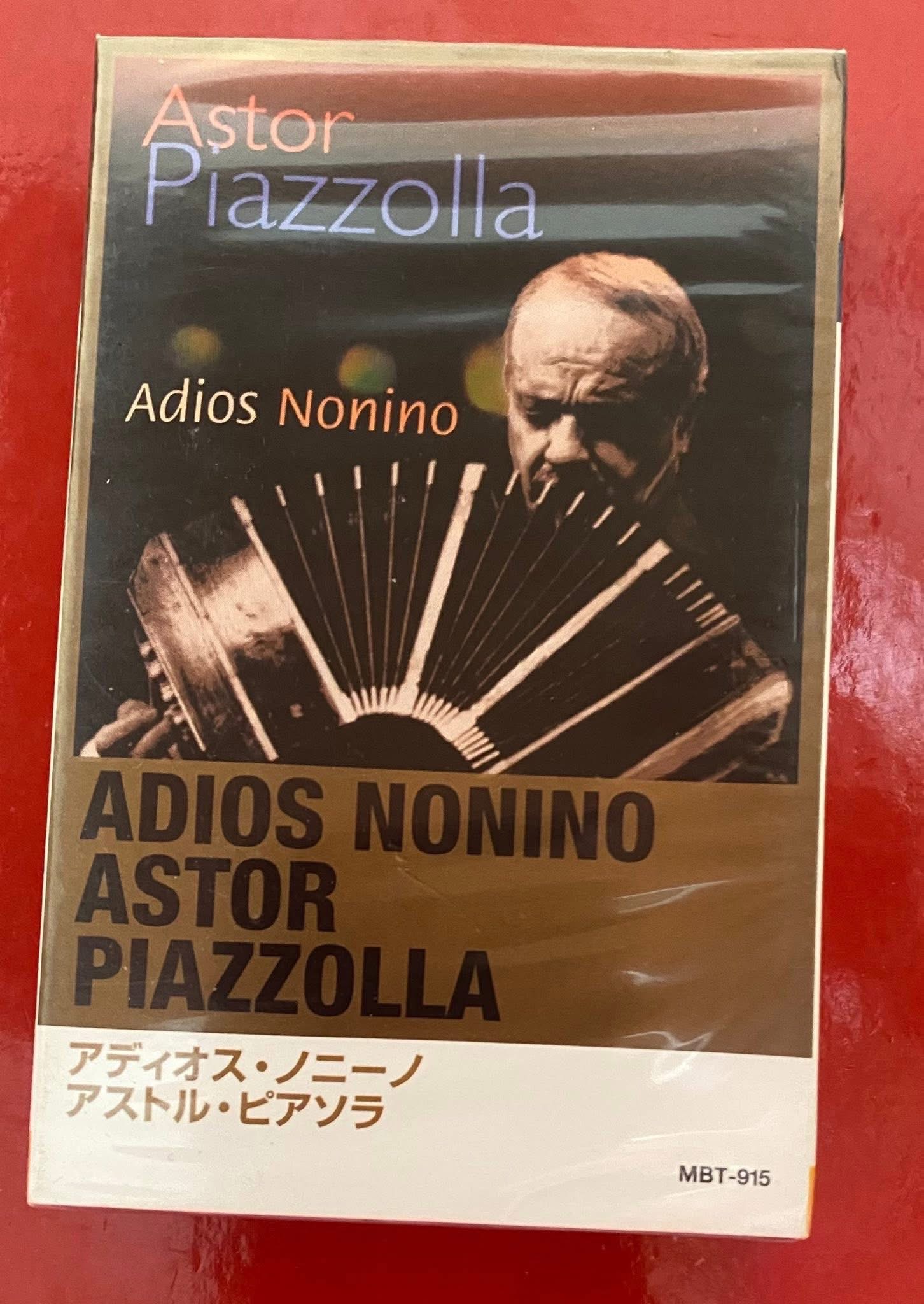 BĂNG CASSETTE - Astor Piazzolla - Adiós Nonino