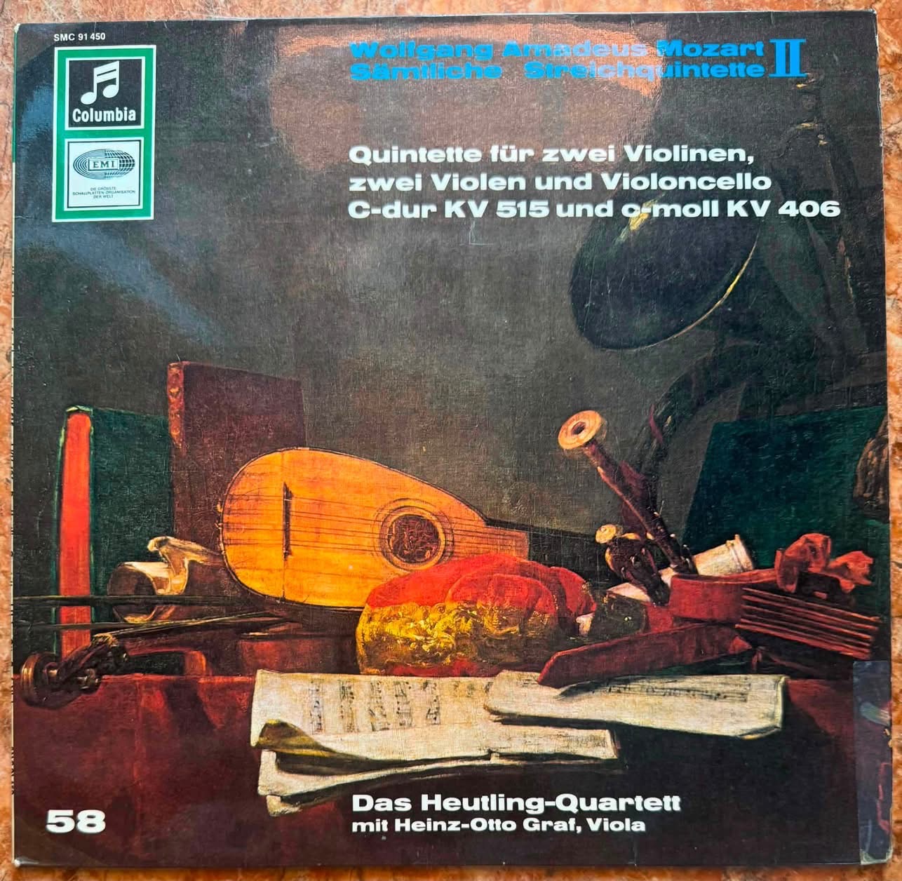 ĐĨA THAN - Mozart - Quintet C-dur (Đô trưởng), KV 515 & Quintet C-moll (Đô thứ), KV 406