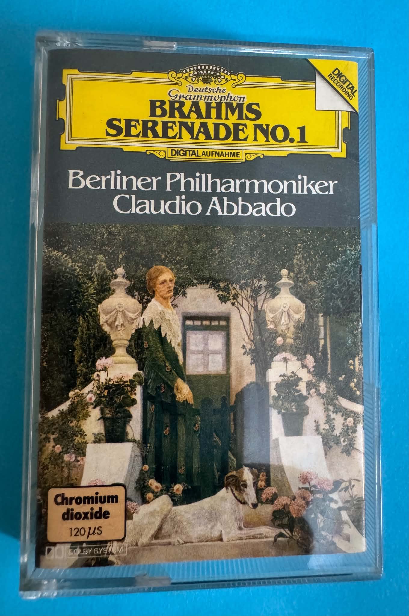 BĂNG CASSETTE CrO2 - Brahms – Serenade No. 1 in D major, Op. 11.  Nhạc trưởng Claudio Abbado Dàn nhạc giao hưởng Berlin