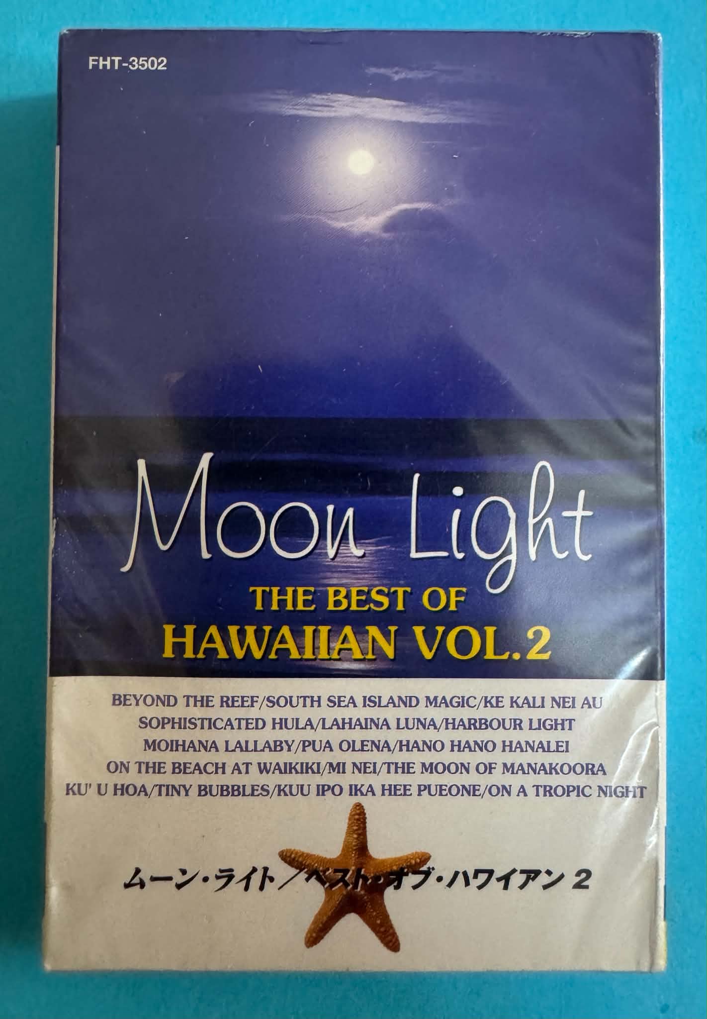 BĂNG CASSETTE - MOON LIGHT - The Best of Hawaiian Vol.2  Fantastic Hawaiians with Strings