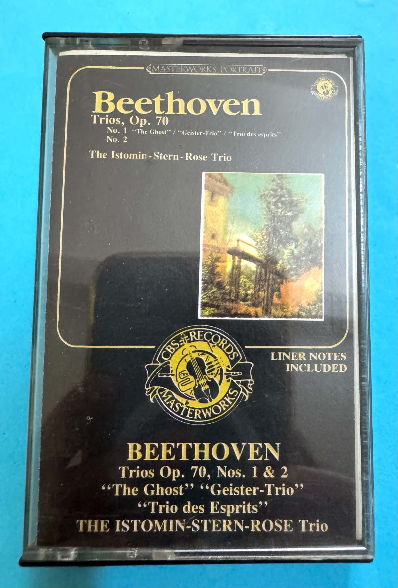 BĂNG CASSETTE - BEETHOVEN - Piano Trios, Op. 70, Nos. 1 "The Ghost" & 2