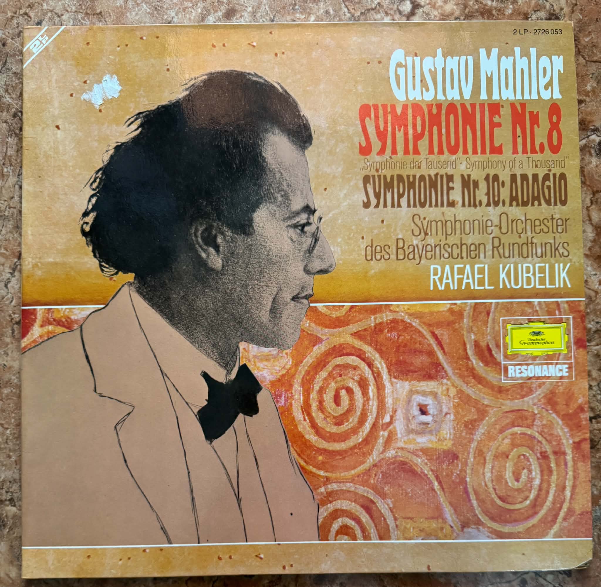 ĐĨA THAN - Gustav Mahler – Symphonie Nr. 8 "Symphonie der Tausend" (Giao hưởng số 8 "Ngàn người") & Symphonie Nr. 10: Adagio